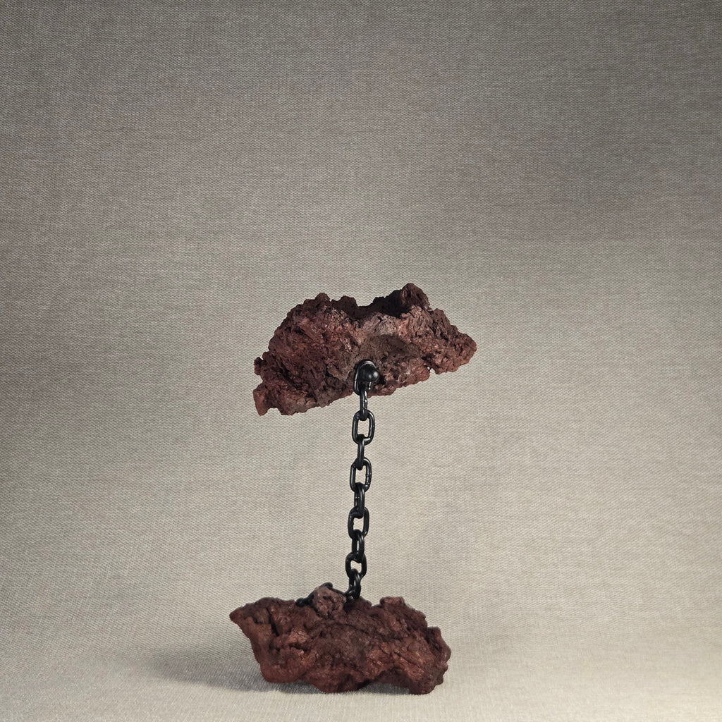 Roche en l'air 017 avec azalée