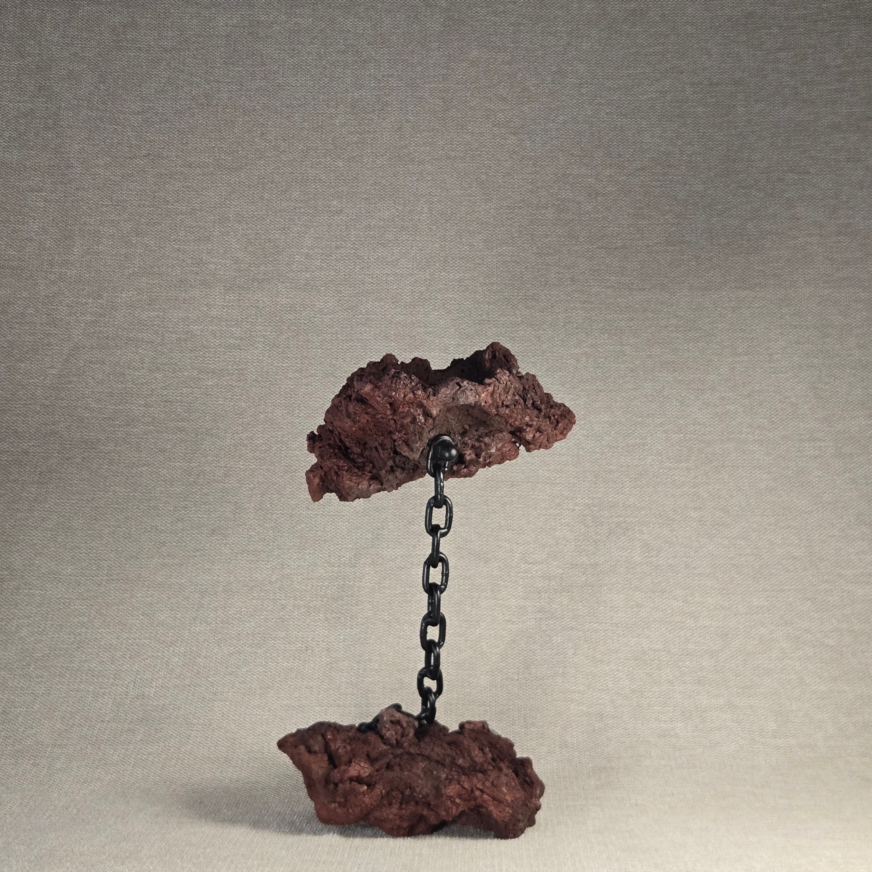 Roche en l'air 017 avec azalée