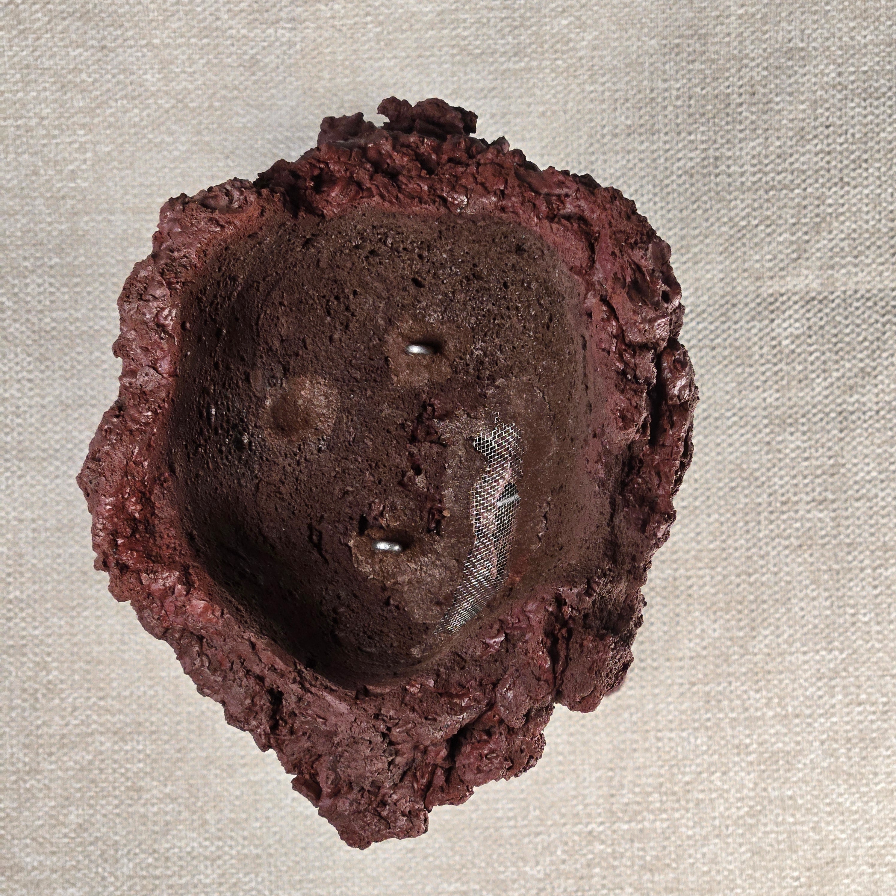 Roche en l'air 017 avec azalée