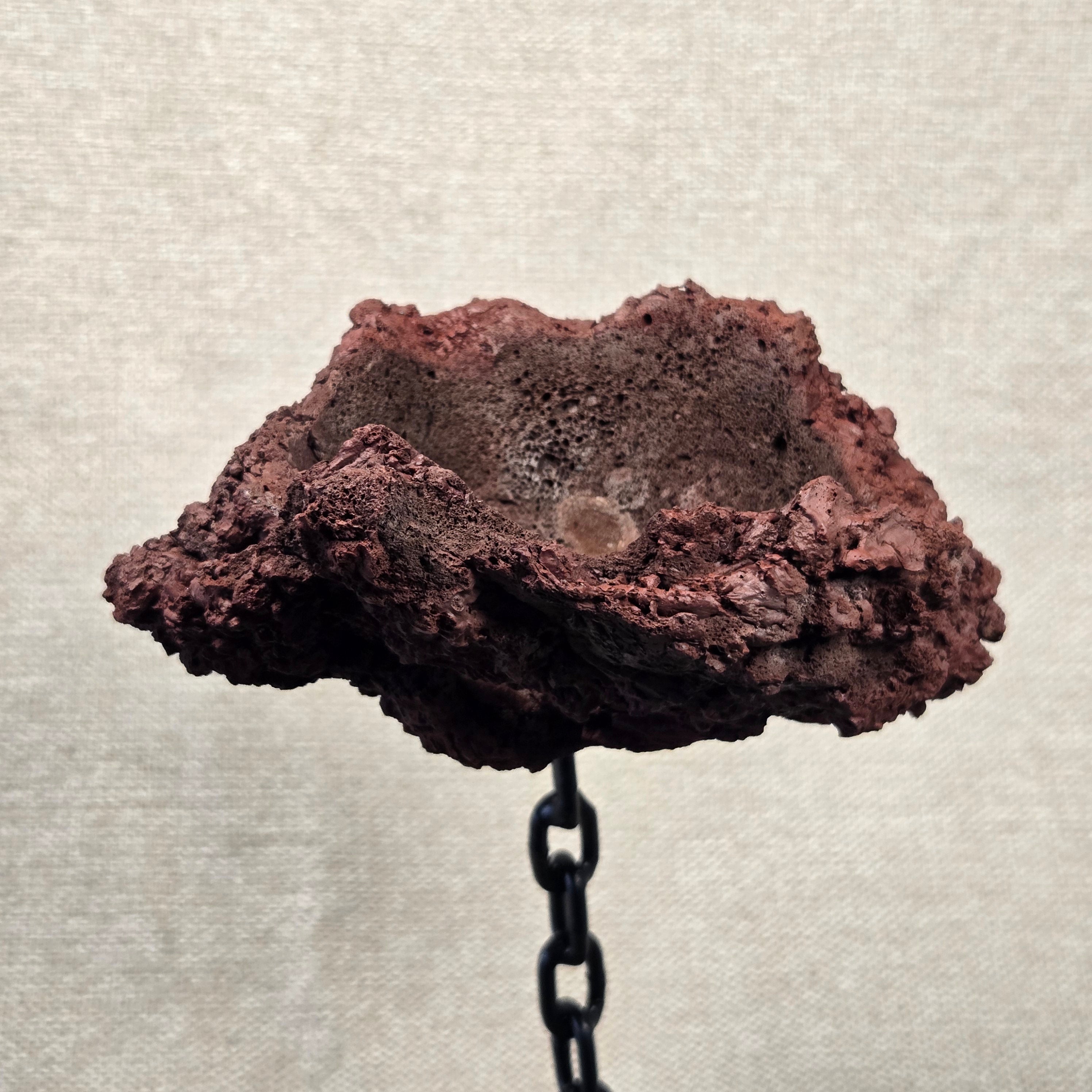 Roche en l'air 017 avec azalée