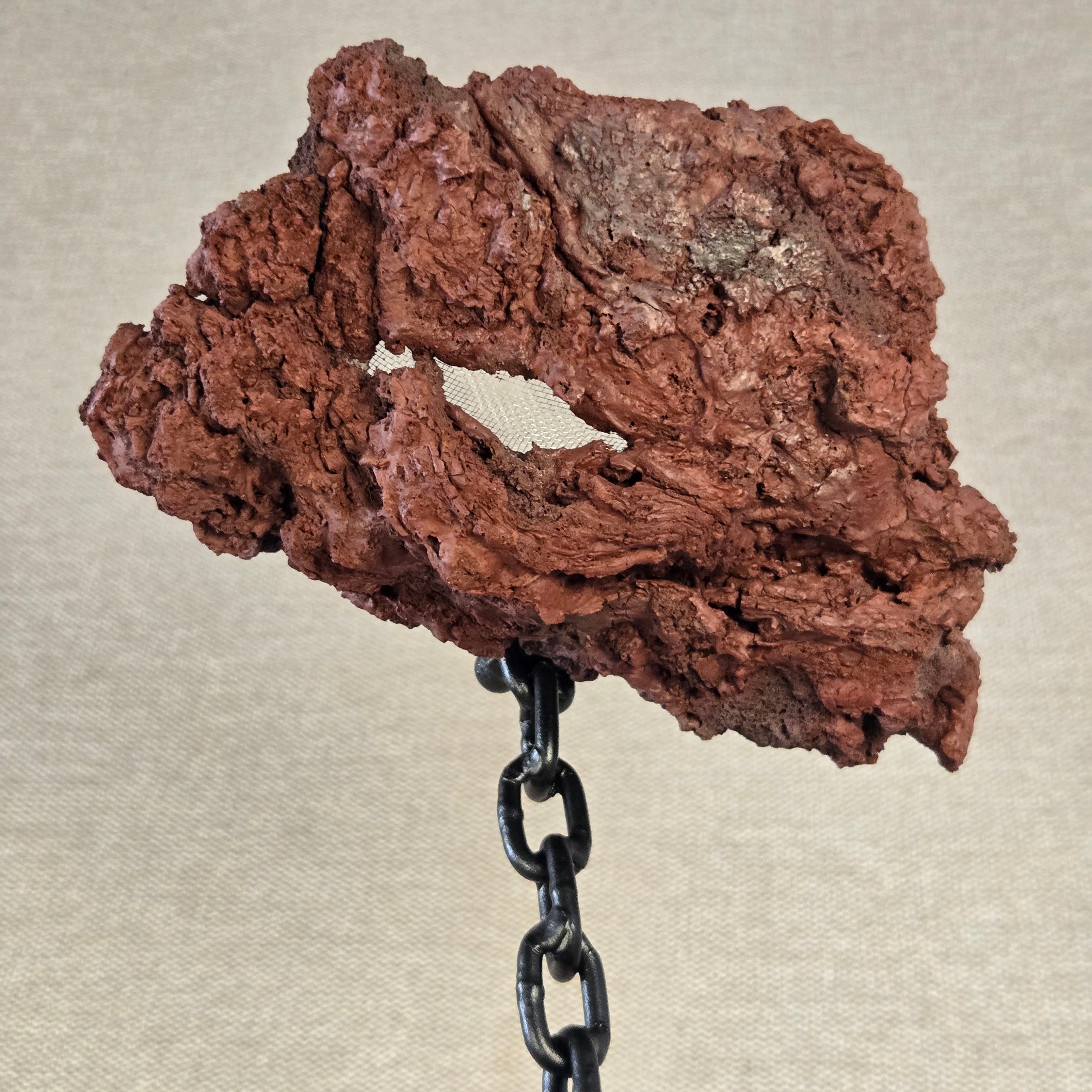 Roche en l'air 017 avec azalée